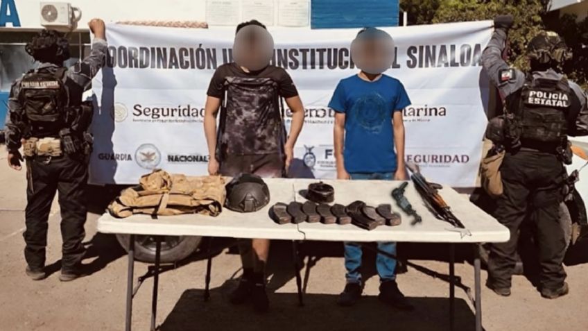Golpe al crimen en Culiacán: Autoridades detienen a dos presuntos generadores de violencia