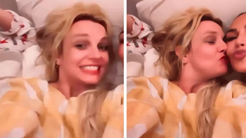 Britney Spears pasa tiempo con Kim Kardashian y su familia en emotivo encuentro (VIDEO)