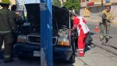 Foto ilustrativa de la nota titulada: Choque en el Centro de Hermosillo: Bomberos rescatan a conductor atrapado en su vehículo
