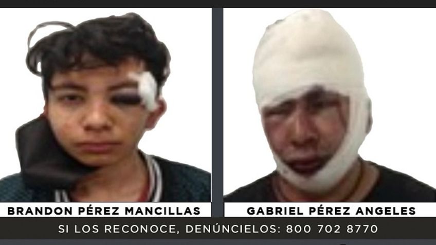 Par de ladrones fueron sometidos y golpeados en Edomex; pasarán más de 47 años en prisión