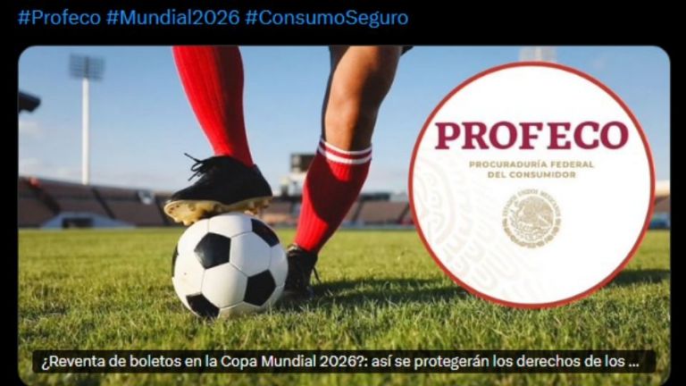 Profeco anuncia página antiestafas para la venta de boletos del Mundial 2026