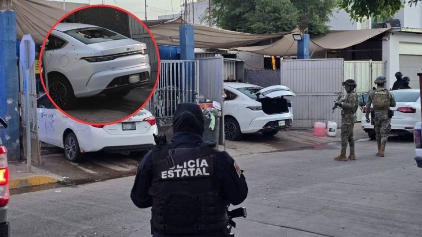Grupo armado rafaguea autos y deja un herido en autolavado al norponiente de Culiacán