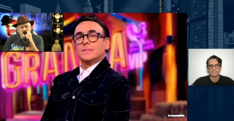 Habló en el programa de René Franco