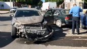 Foto ilustrativa de la nota titulada: Accidente en Ciudad Obregón: Choque en la colonia Hidalgo deja tres vehículos afectados
