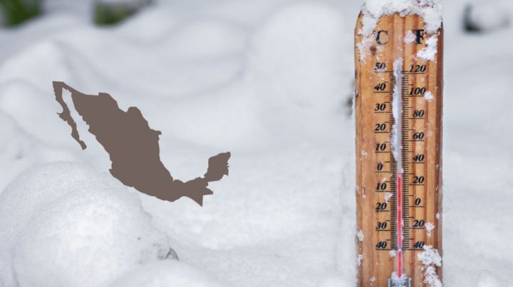 Confirman primera caída de nieve en 5 estados de México: Advierten heladas en todo el país