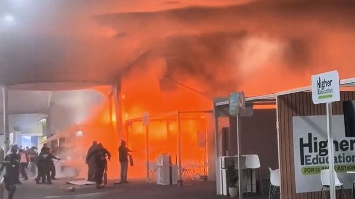 Incendio obliga a evacuar la sede de la COP30 en Brasil y activa un operativo de emergencia