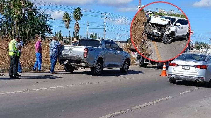 Choque en Ciudad Obregón: Se registra impactante accidente cerca de la Central de Abastos