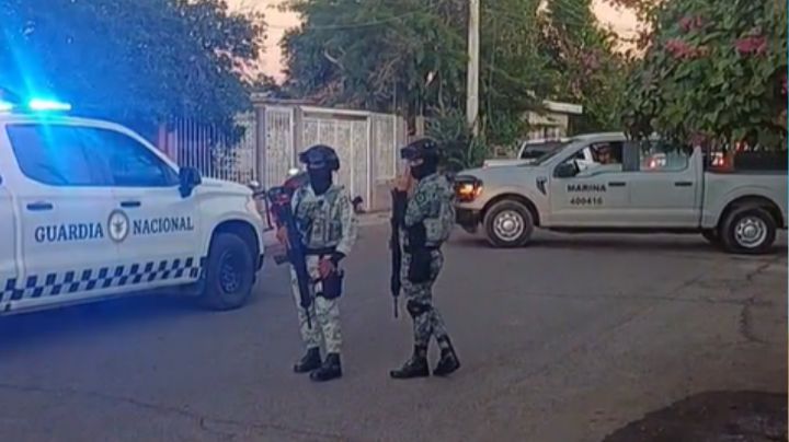 Intenso operativo en Ciudad Obregón: Detienen a dos sujetos fuertemente armados en la colonia México
