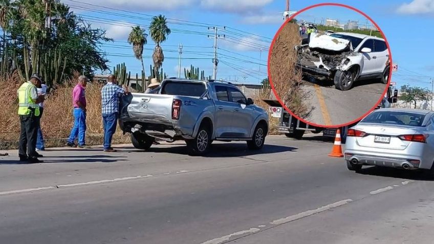 Choque en Ciudad Obregón: Se registra impactante accidente cerca de la Central de Abastos