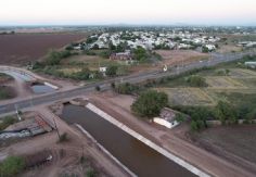 Foto ilustrativa de nota Conagua entrega el Canal Navojoa con nuevo revestimiento en el Valle del Mayo