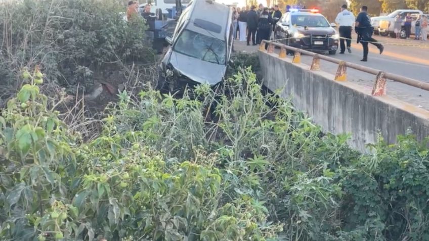 Trágico accidente en Ahome: Joven muere al caer con su vehículo al canal del Primero de Mayo