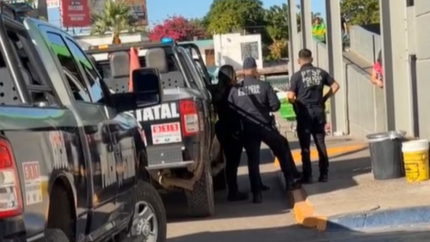 PÁNICO por 'LEVANTÓN' en supermercado de Ciudad Obregón; tres vehículos participaron en los hechos