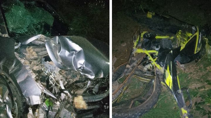 Joven abogado al que conocían como 'Güerito' muere en accidente en Navojoa; unidad terminó DESTRUIDA