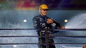 Foto ilustrativa de la nota titulada: Max Verstappen se lleva la bandera de cuadros y cierra la lucha por el título en el GP de Las Vegas