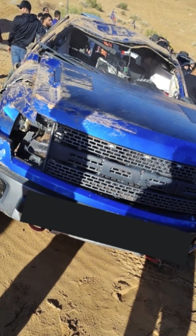 Volcadura en dunas del Desierto de Altar durante Travesía 2025 deja varios heridos