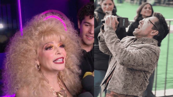 Itatí Cantoral reacciona a la imitación de Omar Chaparro de su interpretación de 'La Guadalupana'