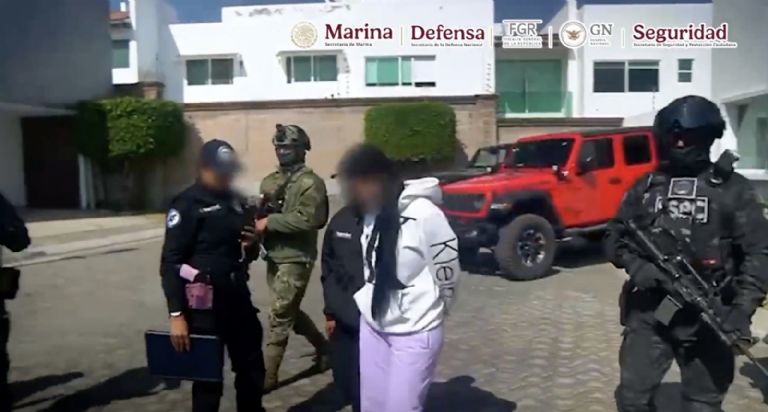 Las detenciones ocurrieron en diferentes puntos del centro de México. Foto: Gobierno Federal