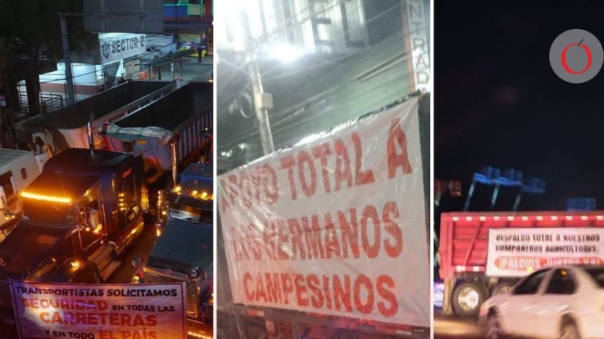 Caos en México por MEGABLOQUEO de transportistas HOY: Autopistas y carreteras AFECTADAS