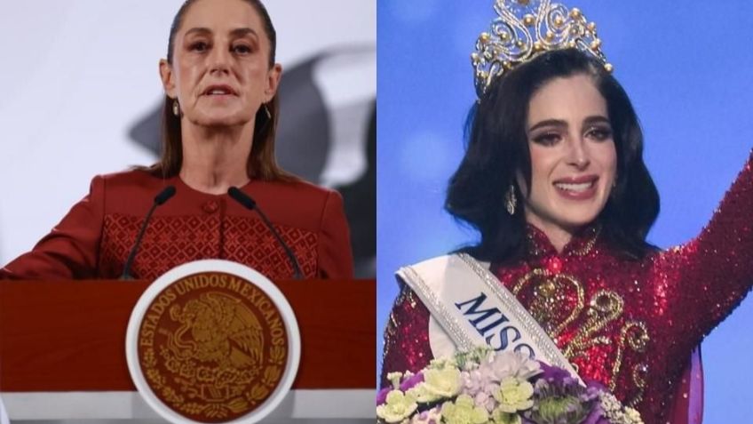 Sheinbaum califica de "ridículas" las críticas tras especulaciones de compra de la corona de Miss Universo