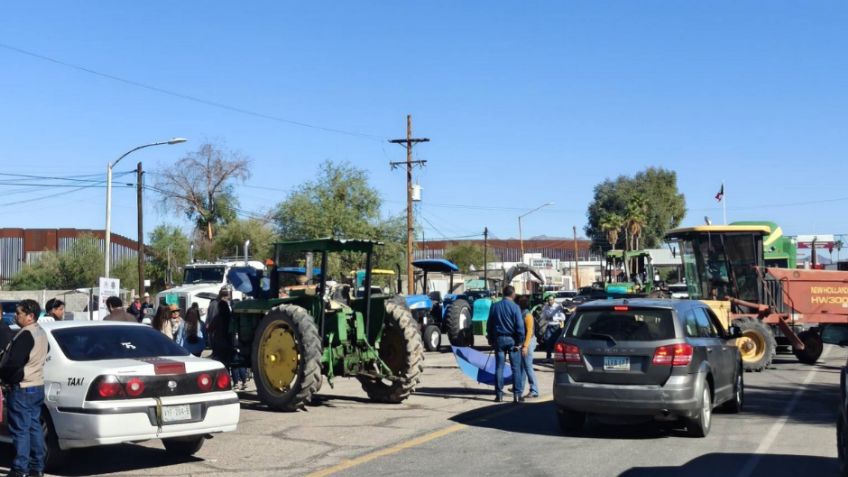 Sonora se suma a megabloqueo: Productores toman caseta de 'La Jaula' en Navojoa; los puntos afectados