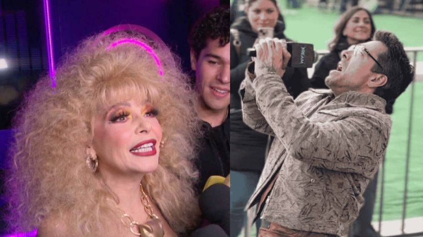 Itatí Cantoral reacciona a la imitación de Omar Chaparro de su interpretación de 'La Guadalupana'