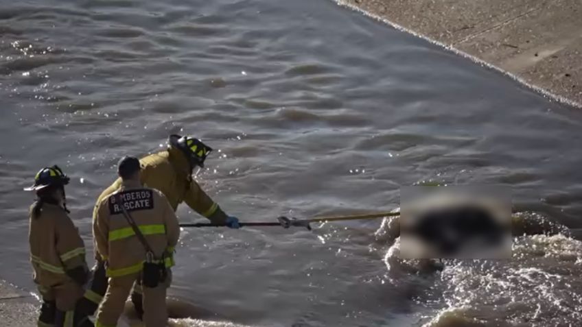 Hallan cuerpo con signos de violencia en la canalización del Río Tijuana; estaba atado de pies y manos