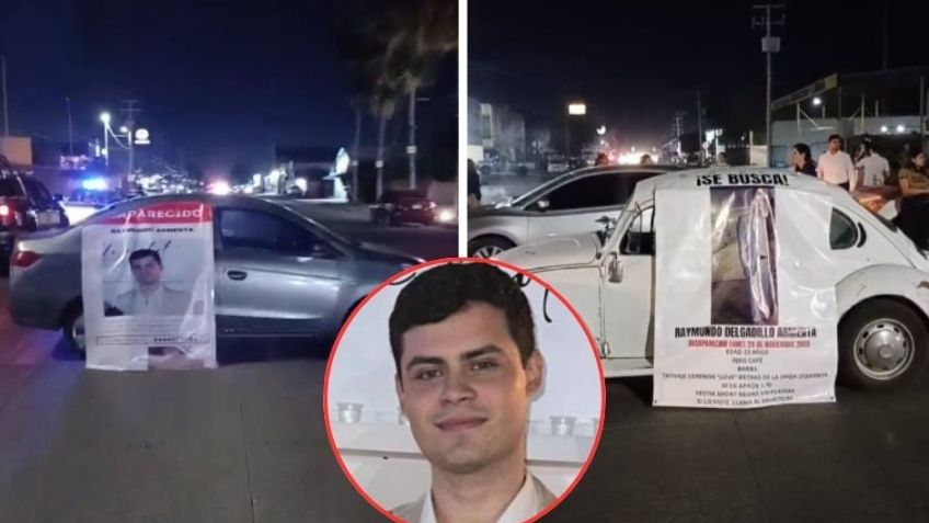 Cierran calles y exigen justicia para Raymundo, el estudiante 'levantado' en Ciudad Obregón