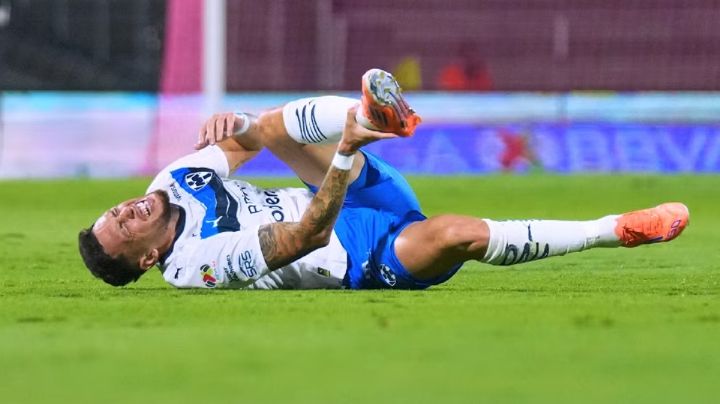 Monterrey sufre una dura baja para la Liguilla; jugador de Rayados presenta fractura tras accidente