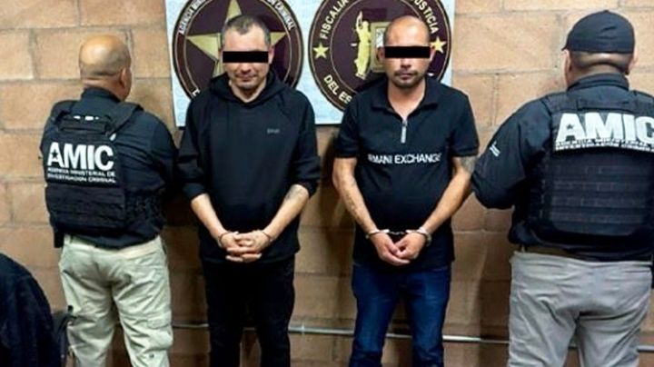 Persecución al norte de Sonora: Capturan a dos sujetos con narcótico y antecedentes penales