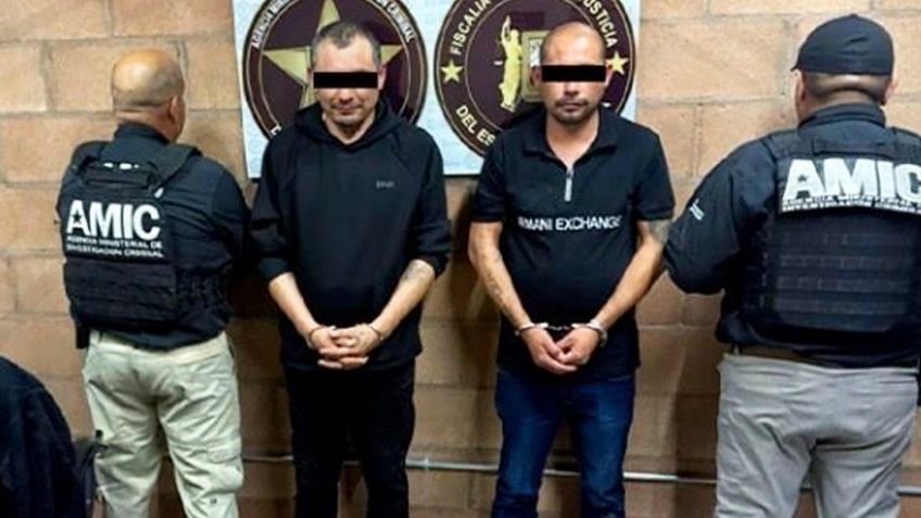 Persecución al norte de Sonora: Capturan a dos sujetos con narcótico y antecedentes penales