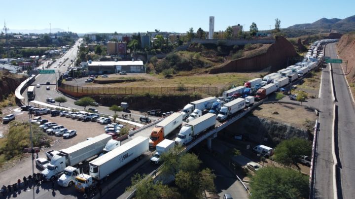 Cámaras empresariales en Sonora ven afectaciones por bloqueos; Alfonso Durazo hace un llamado a no afectar