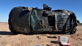 Foto ilustrativa de la nota titulada: Fatal accidente el norte de Sonora: Muere mujer de 24 años tras salirse del camino y volcar