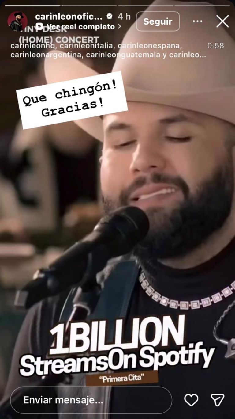 Historia de Carín León 