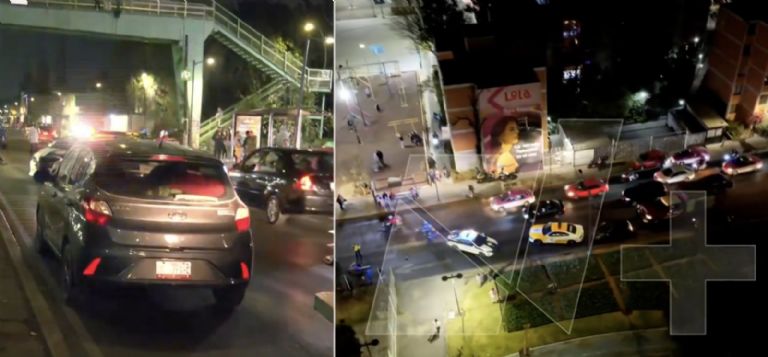Los hechos ocurrieron este viernes, en la zona oriente de CDMX. Foto: Facebook