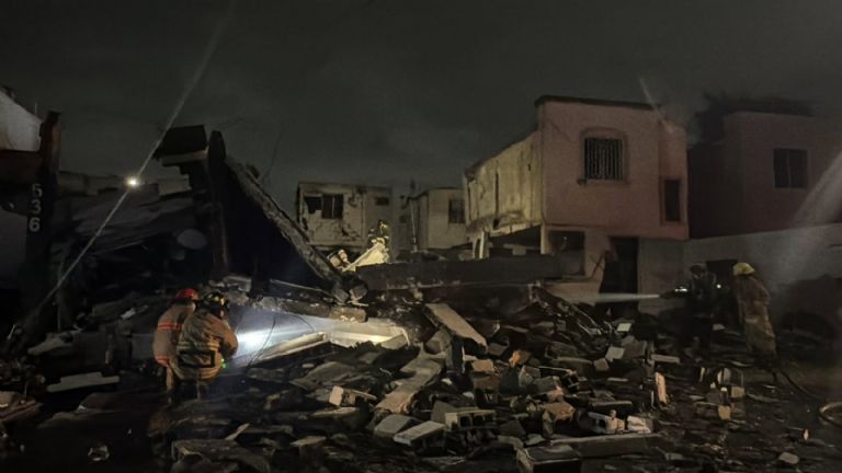 La explosión dejó varios heridos 