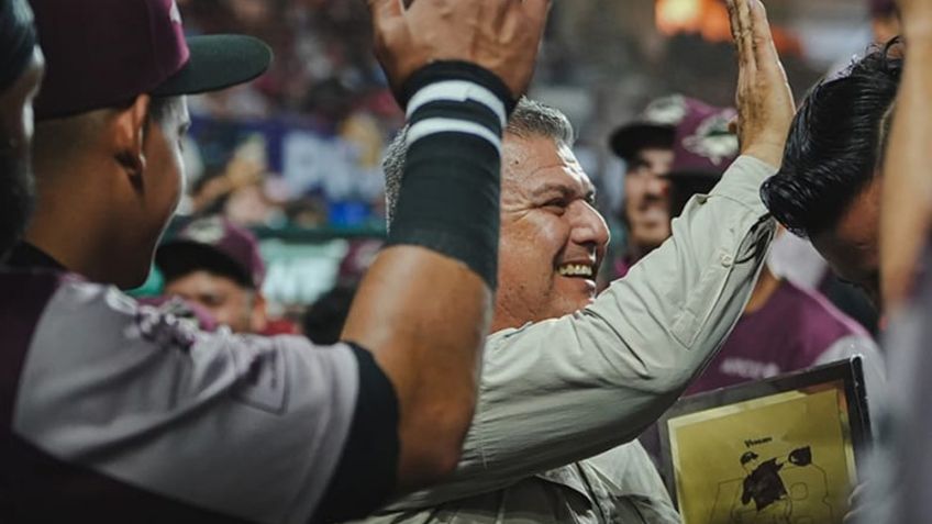 Venados de Mazatlán le brinda merecido reconocimiento a una de sus máximas leyendas