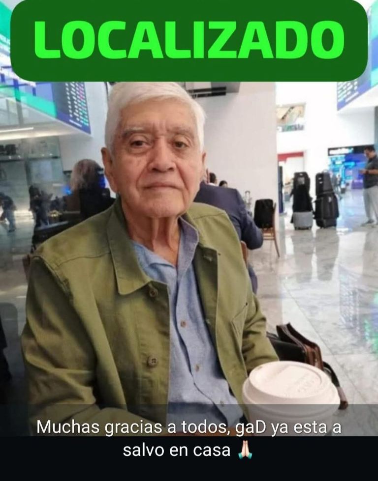 Raúl Zepeda Vélez se encuentra de vuelta con su familia