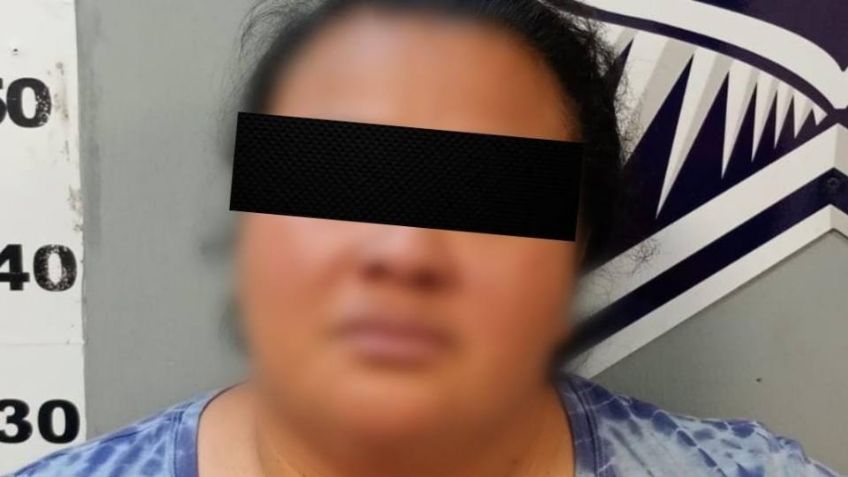 Detienen a Nancy por lastimar a policías para evitar el arresto de su hijo en Nogales, Sonora