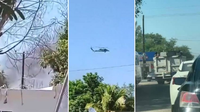 (VIDEOS) Enfrentamiento deja 13 abatidos, 4 detenidos y 9 personas rescatadas en Guasave