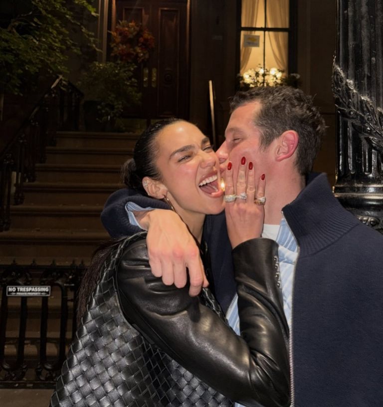 Dua Lipa y Callum Turner
