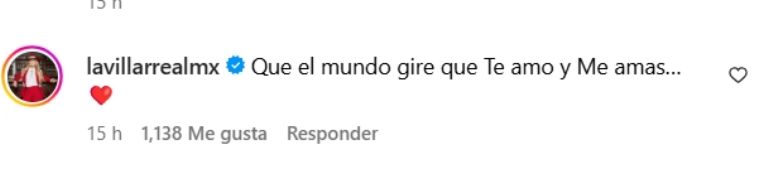 Alicia Villareal le respondió 