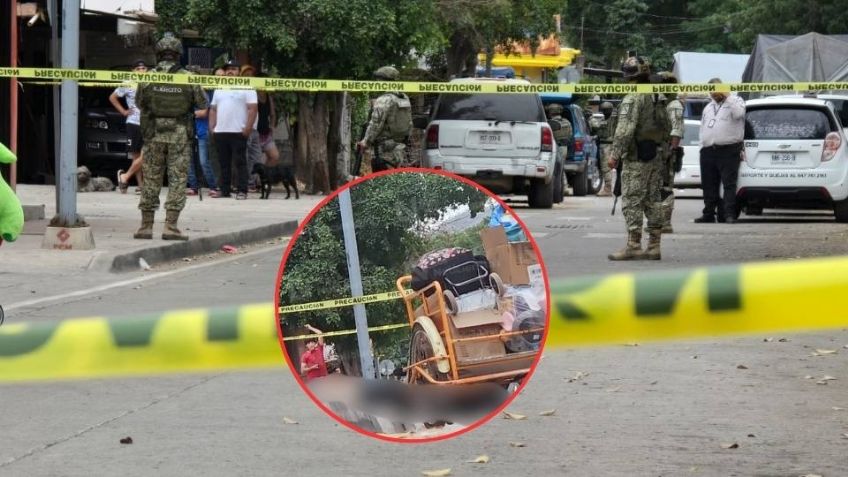 Lo ejecutan cuando empujaba su triciclo al sur de Culiacán; se dedicaba al comercio informal