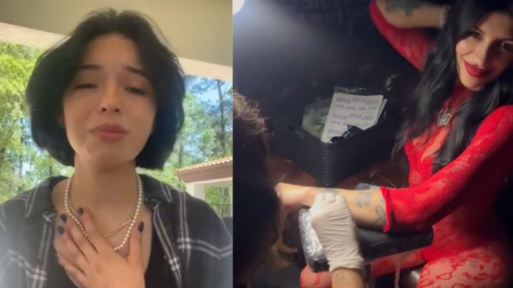 Mientras Ángela Aguilar considera abandonar su carrera, Cazzu se tatúa por su hija