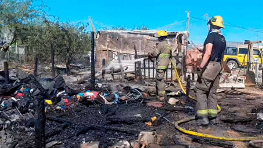 Hermosillo: Se reporta incendio en El Guayacán; mujer queda con quemaduras graves