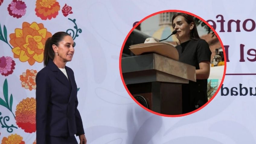 Sheinbaum conversa con Grecia Quiroz, alcaldesa de Uruapan y viuda de Carlos Manzo: Esto hablaron