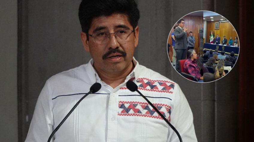 VIDEO: Jóvenes de la Facultad de Derecho reprenden a Hugo Aguilar por elección judicial