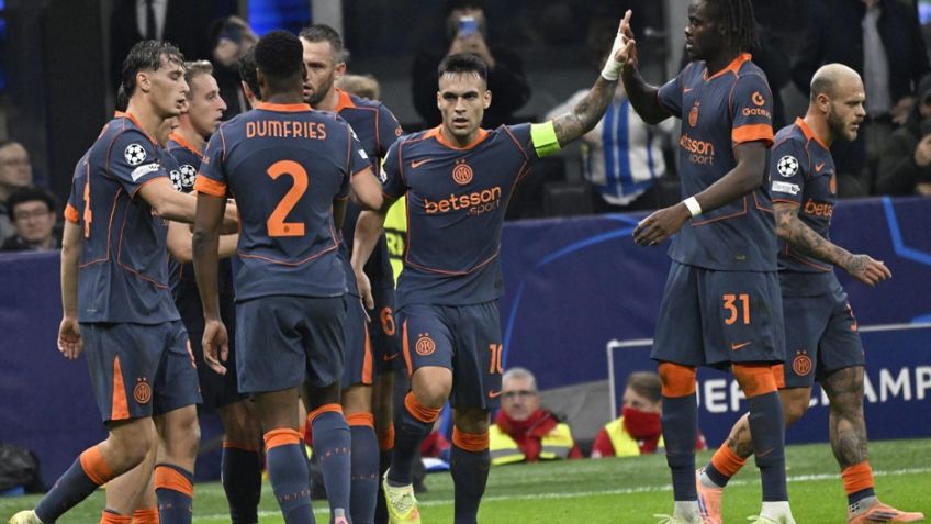 El Inter de Milán gana y sigue con paso perfecto en la Liga de Campeones