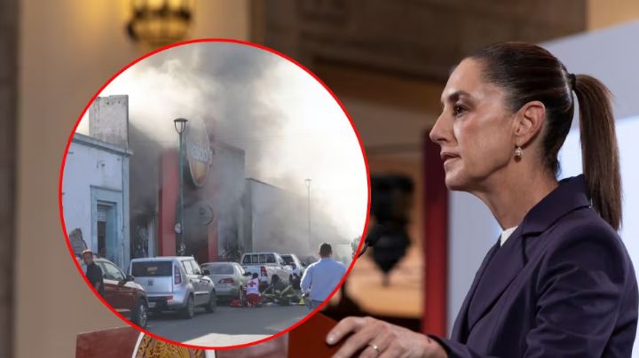 Sheinbaum sobre incendio de Waldo's en Hermosillo que "la primera responsabilidad es de quien tiene un negocio"