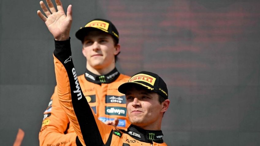 Con Verstappen al acecho, Norris y Piastri luchan por el título de la F1