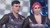 Foto ilustrativa de la nota titulada: Bebeshita estalla en contra de Brandon Castañeda y lo abandona en 'Las Estrellas Bailan en Hoy'